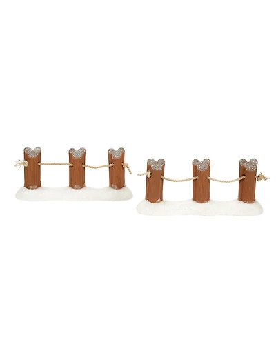 Department 56 Disney Village Wharf Fencing, Set of 2