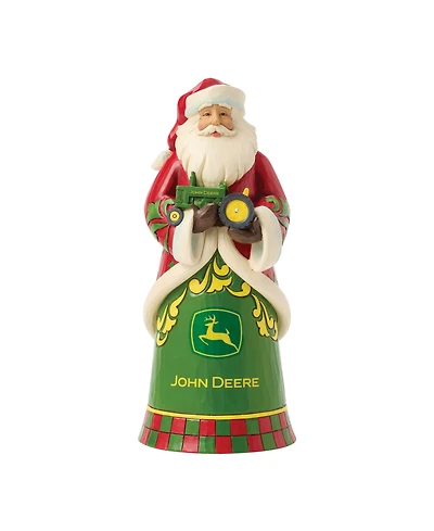 Jim Shore John Deere Santa with John Deere Tractor