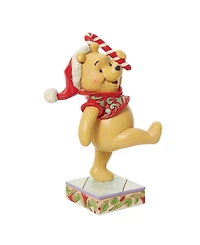 Jim Shore Disney Traditions Pooh Christmas Candy Cane