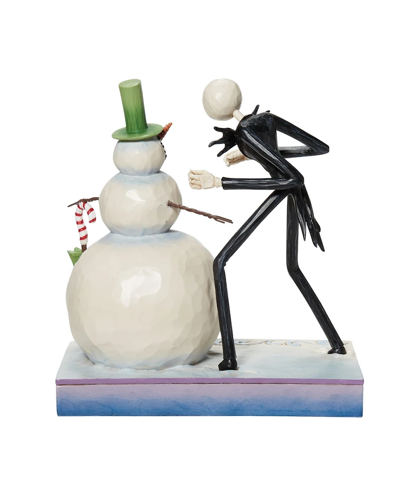 Jim Shore Disney Traditions Jack with Snowman