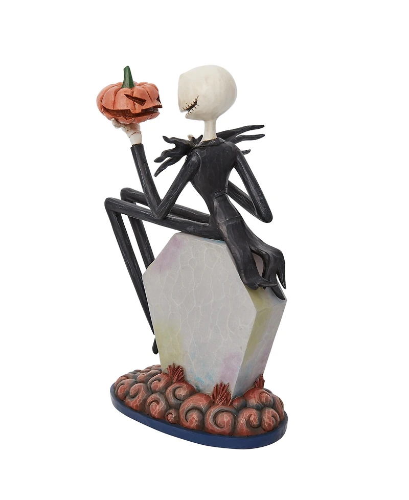 Jim Shore Disney Traditions Jack On Gravestone