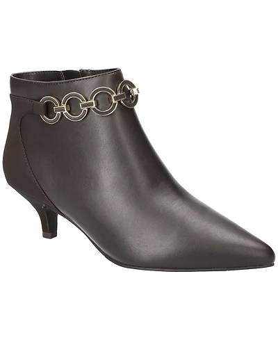 Easy Street Women's Jinx Ankle Zipper Dress Booties