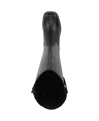 Dr. Scholl's Women's Joplin Square Toe Block Heel Riding Tall Boots