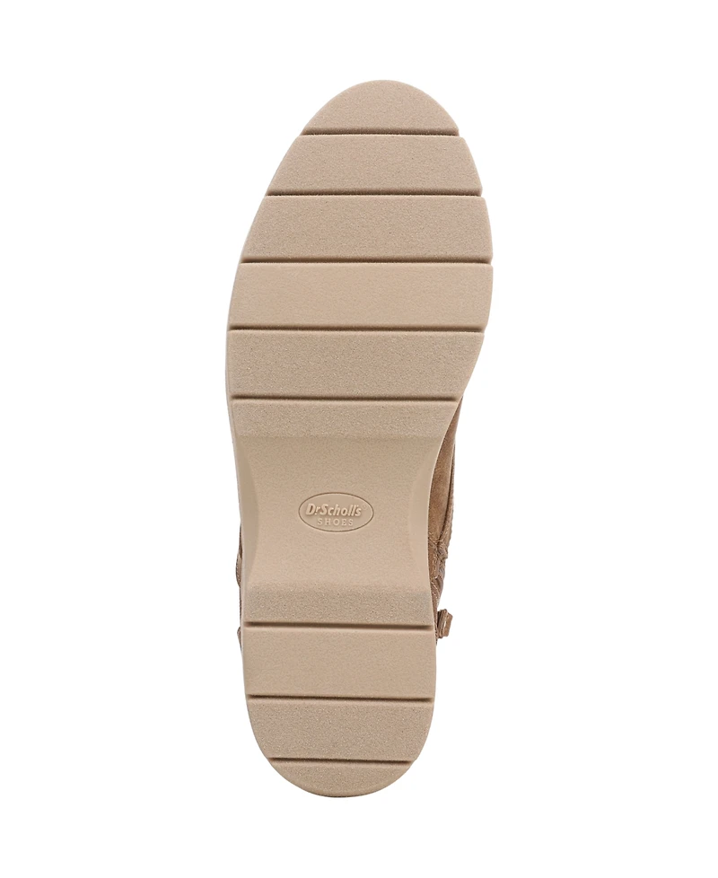 Dr. Scholl's Women's Northstar Round Toe Lace Up Short Boots