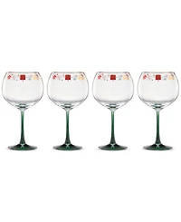 Lenox Nutcracker Ballet Balloon Wine Glasses, Set of 4