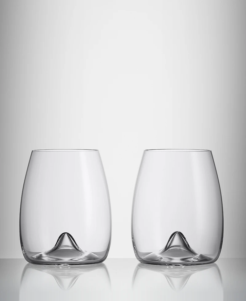 Waterford Elegance Stemless Wine 16.5 oz, Set of 2