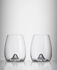 Waterford Elegance Stemless Wine 16.5 oz, Set of 2