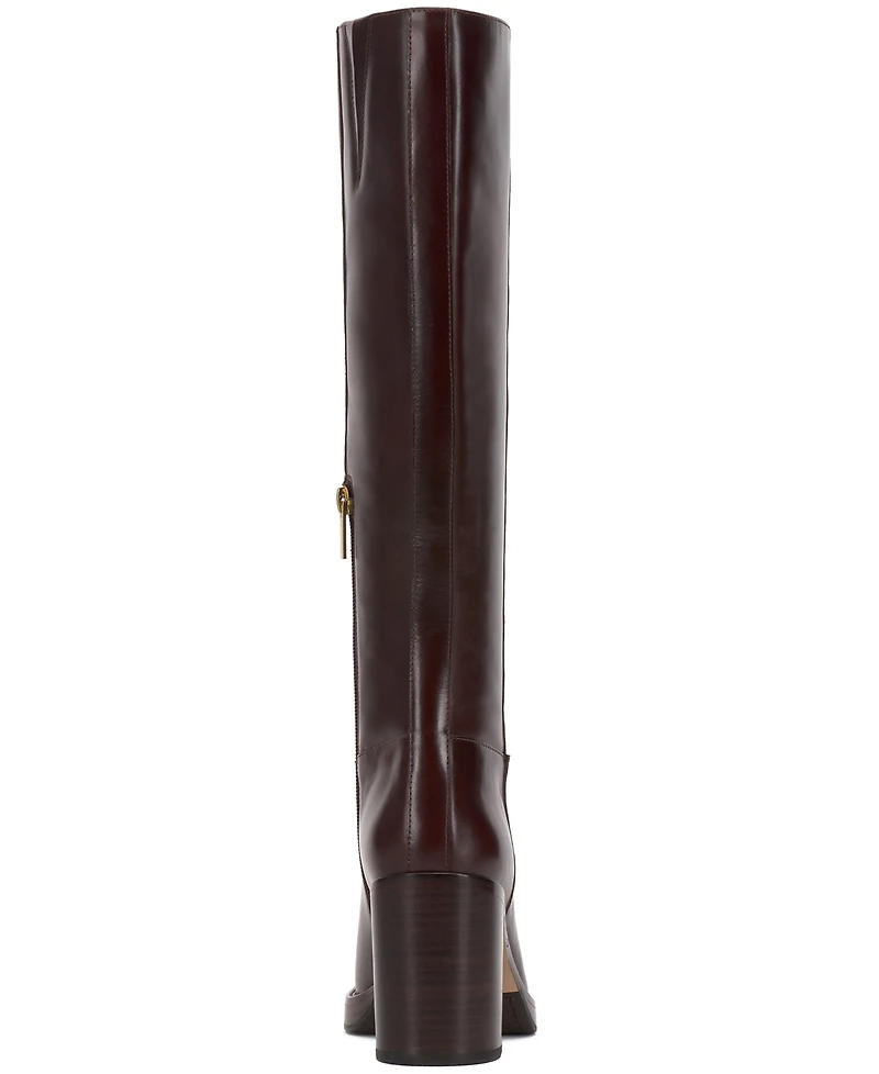 Vince Camuto Women's Gibi Narrow-Calf Platform Knee-High Boots