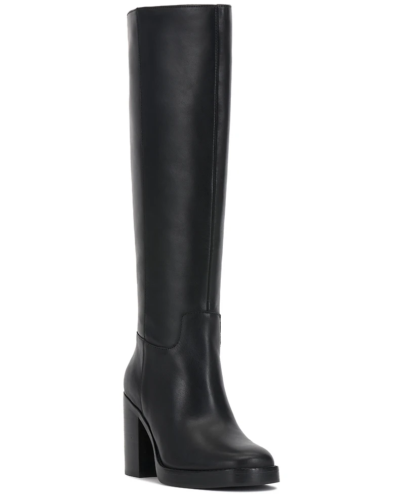 Vince Camuto Women's Gibi Extra-Wide-Calf Platform Knee-High Boots