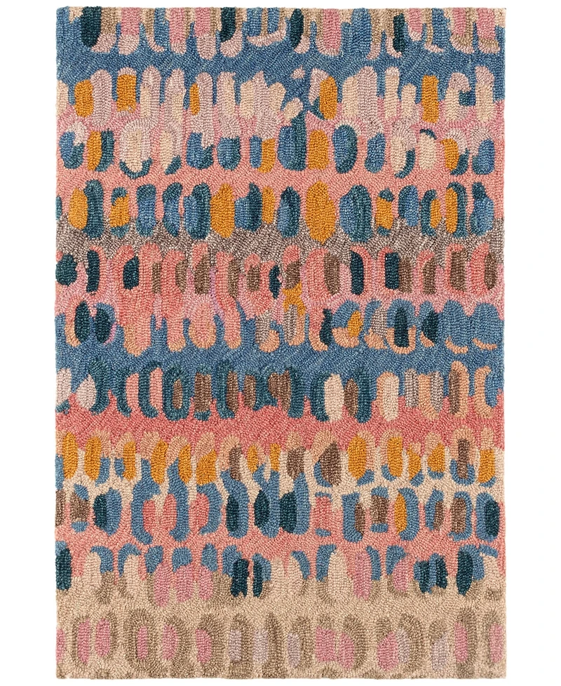 Dash and Albert Rugs by Annie Selke Paint Chip Wool DA1832 2'x3' Area Rug