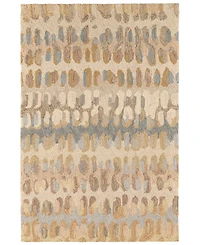 Dash and Albert Rugs by Annie Selke Paint Chip Wool DA1829 6'x9' Area Rug