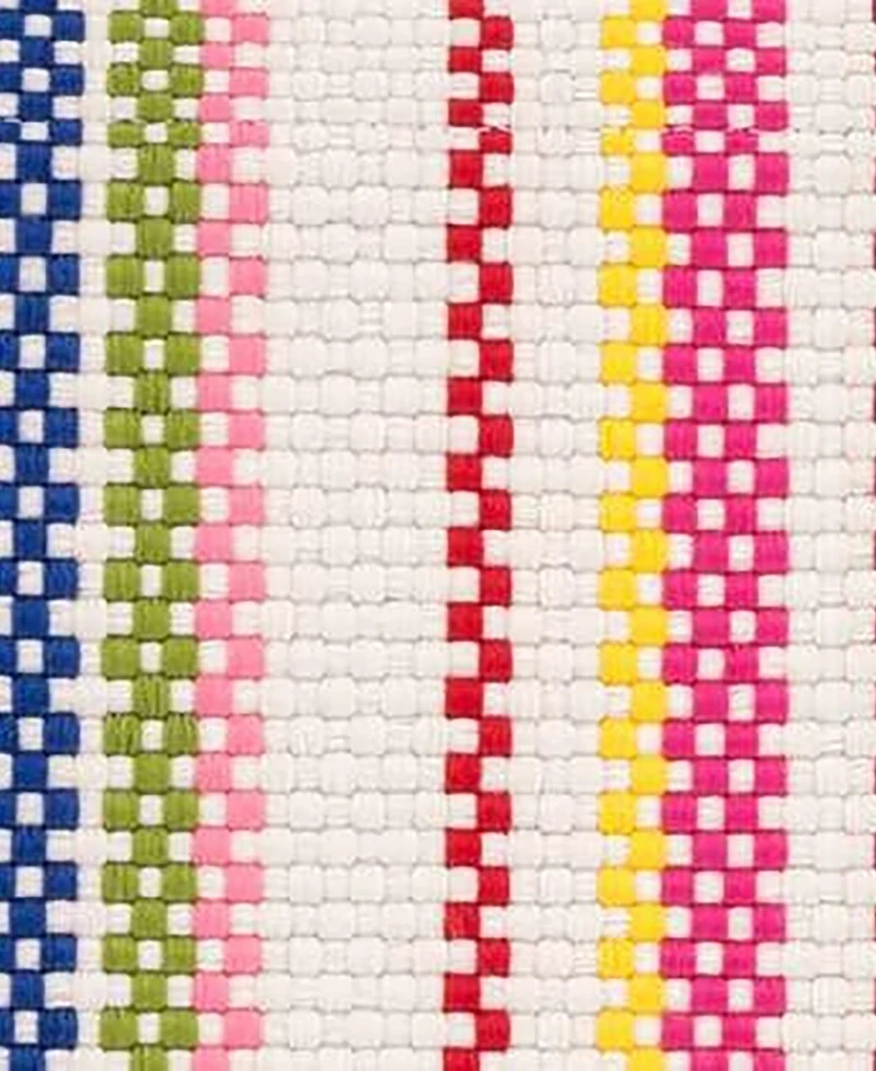 Dash and Albert Rugs by Annie Selke Summer Stripe Indoor/Outdoor DA1631 9'x12' Area Rug