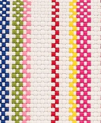 Dash and Albert Rugs by Annie Selke Summer Stripe Indoor/Outdoor DA1631 2'x3' Area Rug