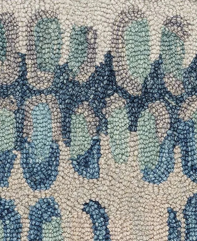 Dash and Albert Rugs by Annie Selke Paint Chip Wool DA1599 3'x5' Area Rug