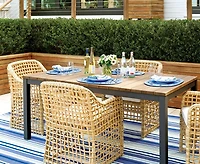 Dash and Albert Rugs by Annie Selke Skyler Stripe Indoor/Outdoor DA1360 2'x3' Area Rug