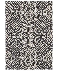 Dash and Albert Rugs by Annie Selke Temple Wool DA957 4'x6' Area Rug