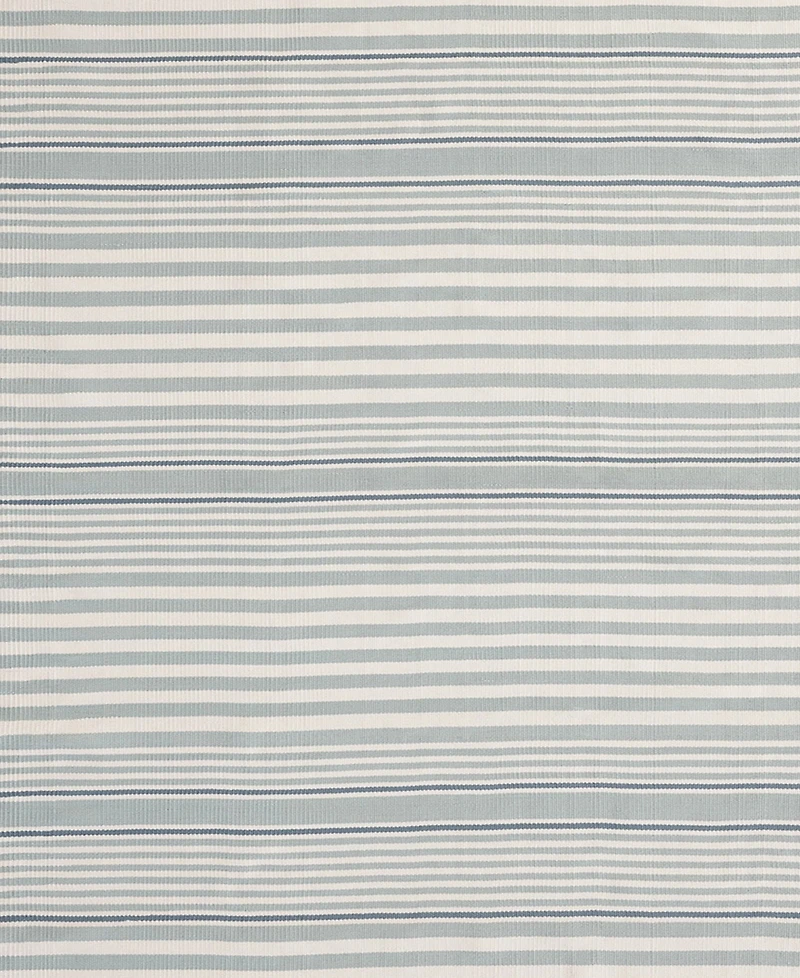 Dash and Albert Rugs by Annie Selke Rugby Stripe Indoor/Outdoor RDB177 4'x6' Area Rug