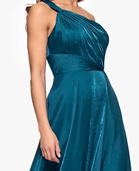 Xscape Women's One-Shoulder Organza Ball Gown