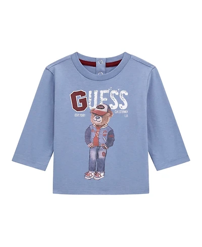 Guess Baby Boys Long Sleeve T-Shirt