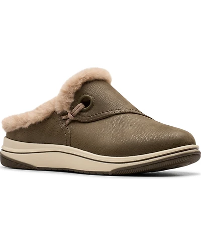 Clarks Women's Cloudsteppers Breeze Myth Round Toe Mules