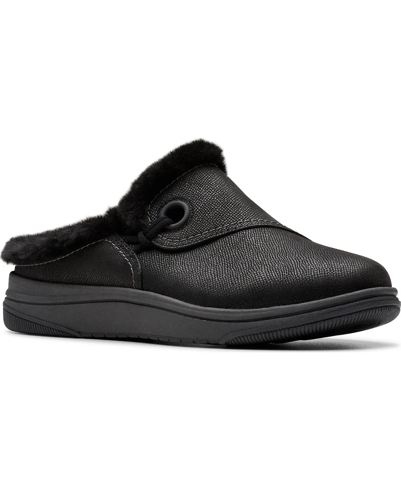 Clarks Women's Cloudsteppers Breeze Myth Round Toe Mules