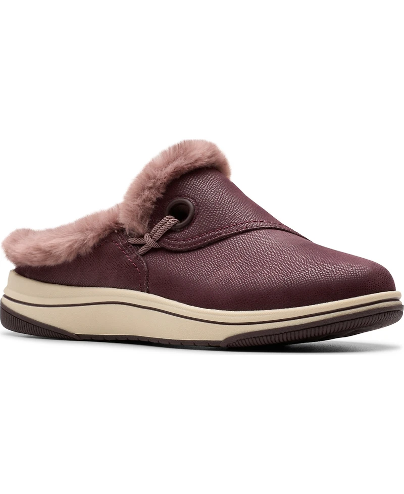 Clarks Women's Cloudsteppers Breeze Myth Round Toe Mules