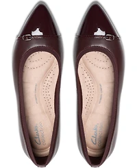 Clarks Women's Natalyn Dusk Pointed Toe Flats