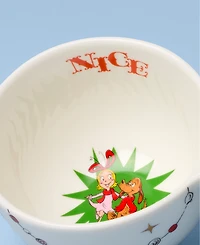 Lenox Merry Grinchmas Naughty or Nice Double Dip Bowl