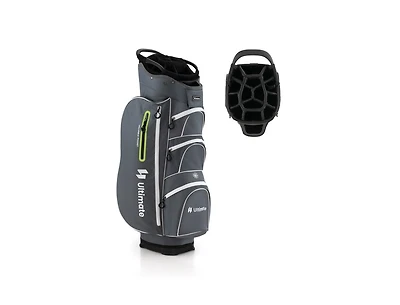9.5 Inch Lightweight Golf Cart Bag with 15 Way Top Dividers