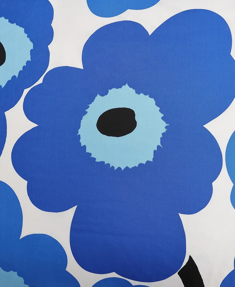 Marimekko Unikko Cotton Percale 3-Pc. Duvet Cover Set