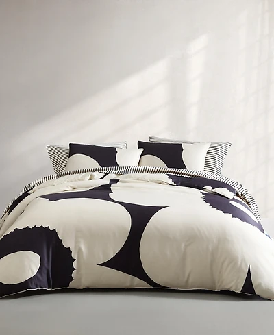 Marimekko Iso Unikko Cotton 3-Pc. Duvet Cover Set