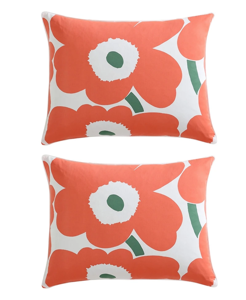 Marimekko Unikko Cotton 3-Pc. Duvet Cover Set