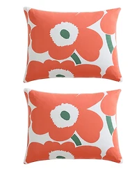 Marimekko Unikko Cotton 3-Pc. Duvet Cover Set