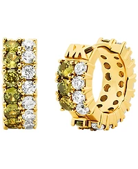 Michael Kors Gold-Tone Huggie Earrings