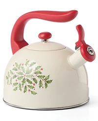 Lenox Holiday Metal Tea Kettle