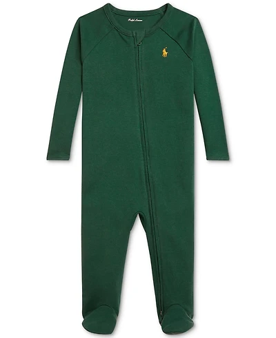 Polo Ralph Lauren Baby Boys Cotton Footed Coveralls