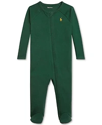 Polo Ralph Lauren Baby Boys Cotton Footed Coveralls
