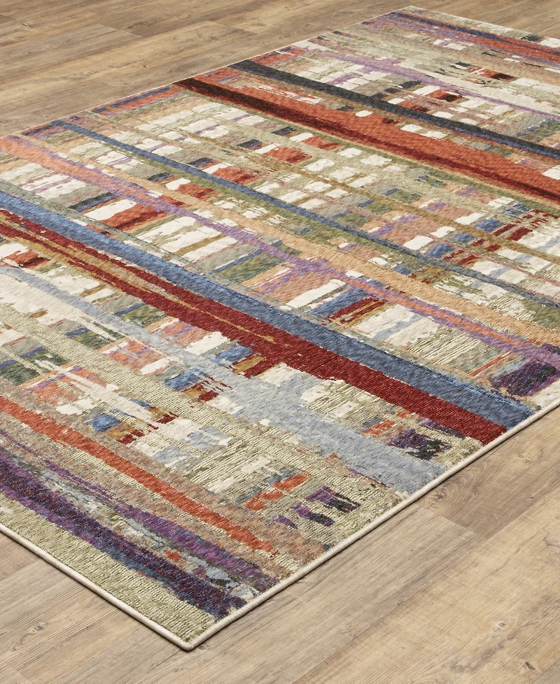 Oriental Weavers Tisdell TIS08 9'10"x12'8 Area Rug