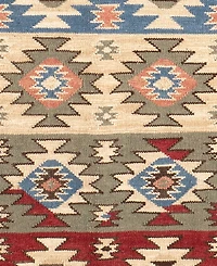 Dash and Albert Rugs by Annie Selke Balsam Kilim DA2203 3'x5' Area Rug