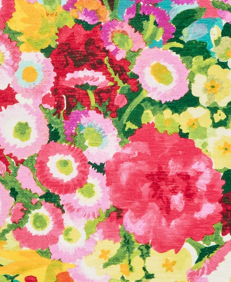Dash and Albert Rugs by Annie Selke Chamomile Cluster Machine Washable DA2166 5'x8' Area Rug