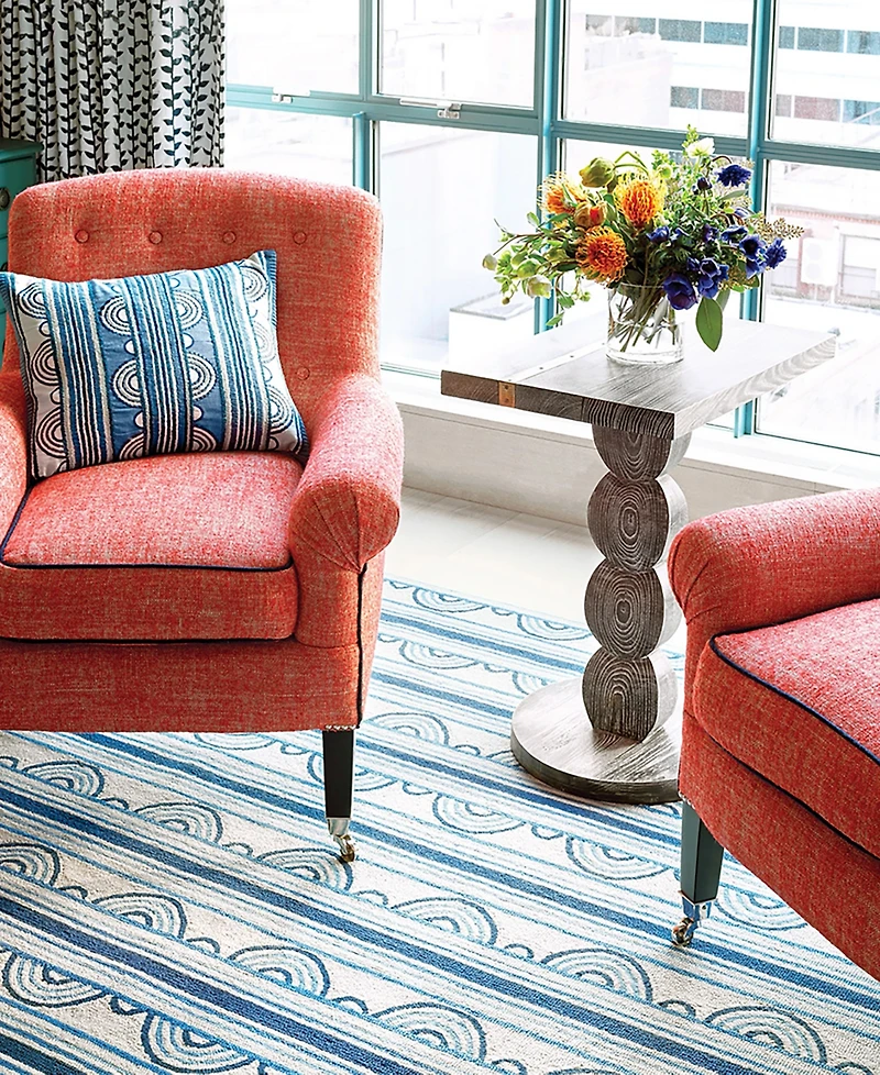 Dash and Albert Rugs by Annie Selke Button DA1985 9'x12' Area Rug