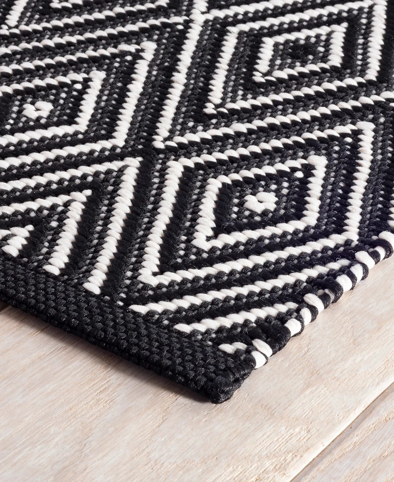 Dash and Albert Rugs by Annie Selke Diamond Indoor/Outdoor RDB170 8'x10' Area Rug