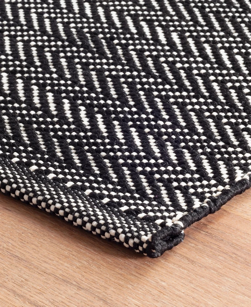 Dash and Albert Rugs by Annie Selke Herringbone Indoor/Outdoor DA971 8'x10' Area Rug