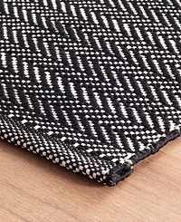 Dash and Albert Rugs by Annie Selke Herringbone Indoor/Outdoor DA971 8'x10' Area Rug