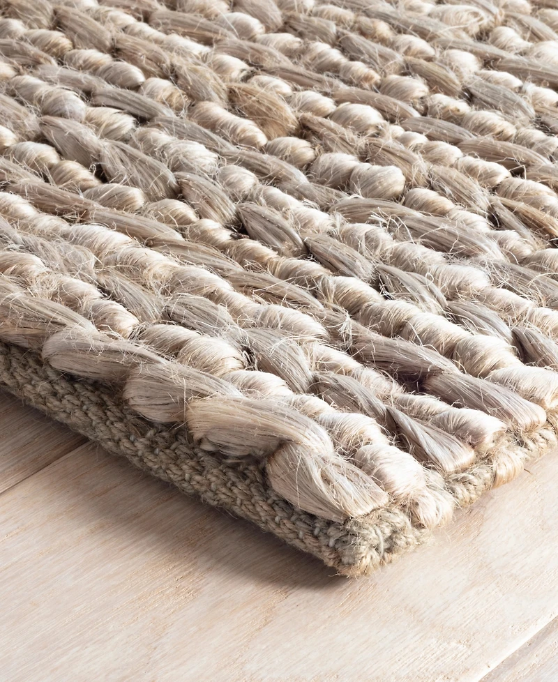Dash and Albert Rugs by Annie Selke Jute Woven RDA445 6'x9' Area Rug