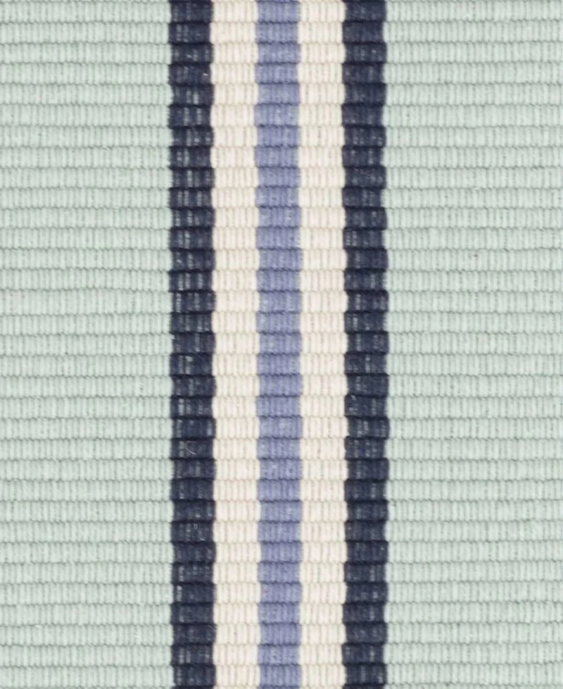 Dash and Albert Rugs by Annie Selke Barbados Stripe DA1024 2'6''x8' Runner Area Rug