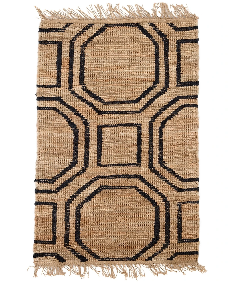 Dash and Albert Rugs by Annie Selke Hexile DA798 5'x8' Area Rug