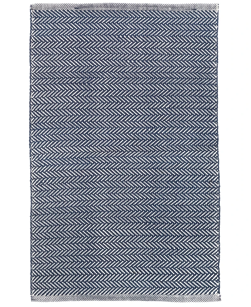 Dash and Albert Rugs by Annie Selke Herringbone Indoor/Outdoor DA285 5'x8' Area Rug