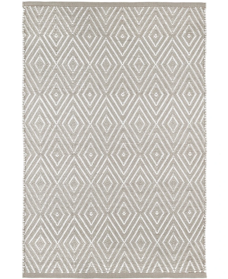 Dash and Albert Rugs by Annie Selke Diamond Indoor/Outdoor RDB203 2'6''x18' Runner Area Rug