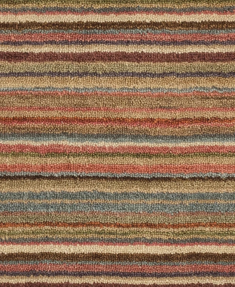 Dash and Albert Rugs by Annie Selke Brindle Stripe RDA080 2'6''x8' Runner Area Rug